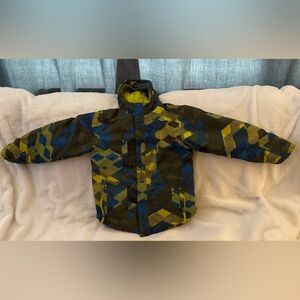 The North Face Geometric Patterned Winter Jacket